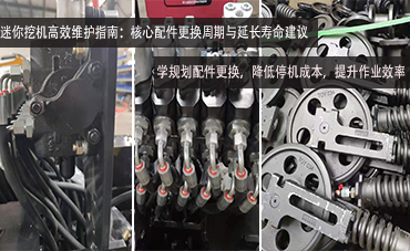 迷你挖機高效維護指南：核心配件更換周期與延長壽命建議