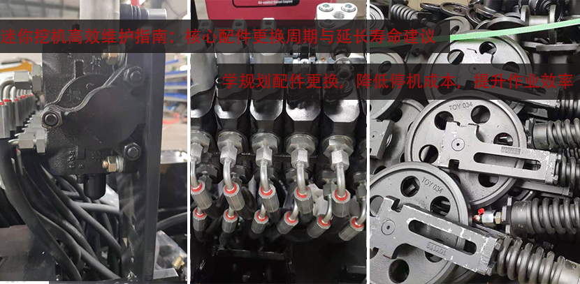 迷你挖機(jī)高效維護(hù)指南：核心配件更換周期與延長壽命建議