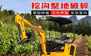 農場高效新選擇：迷你型小型挖掘機助力現代農業